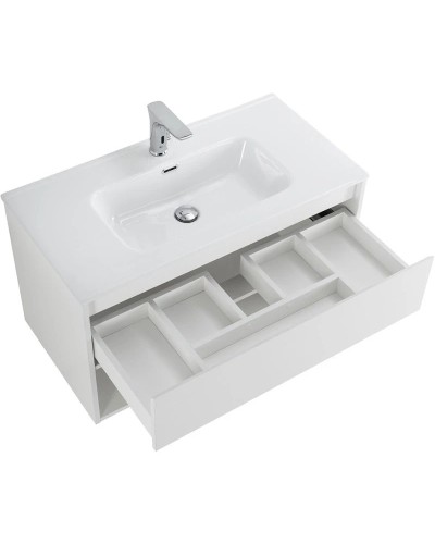 Тумба Bianco Opaco 100 см BelBagno Kraft KRAFT-1000-1C-SO-BO