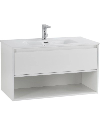 Тумба Bianco Opaco 100 см BelBagno Kraft KRAFT-1000-1C-SO-BO