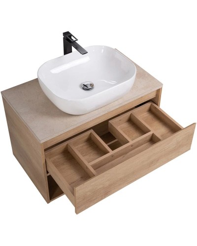 Тумба Rovere Rovere Nebrasca Nature 100 см BelBagno Kraft KRAFT-1000-1C-SO-RNN