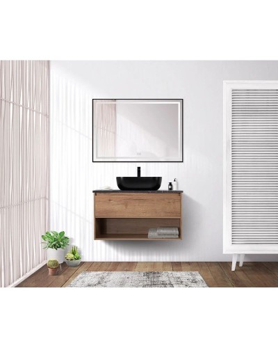 Тумба Rovere Tabacco 100 см BelBagno Kraft KRAFT-1000-1C-SO-RT