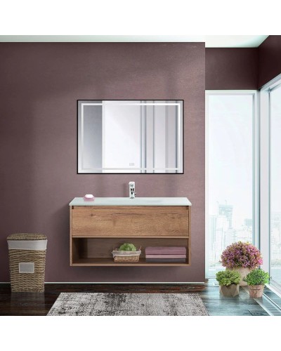 Тумба Rovere Tabacco 100 см BelBagno Kraft KRAFT-1000-1C-SO-RT
