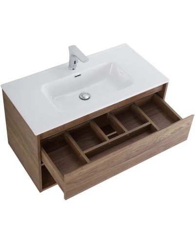 Тумба Rovere Tabacco 100 см BelBagno Kraft KRAFT-1000-1C-SO-RT