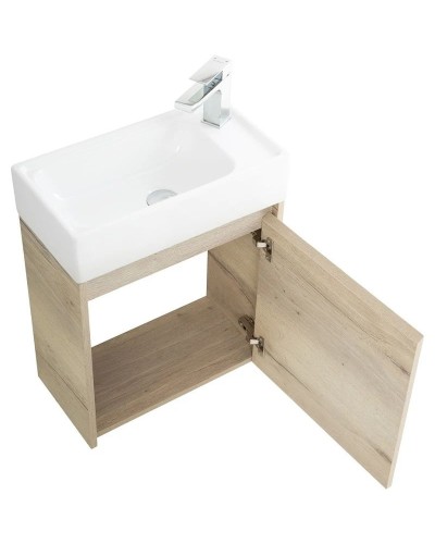 Тумба Rovere Galifax Bianco 49,4 см BelBagno Kraft KRAFT MINI-500/260-1A-SO-RGB-R