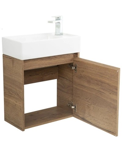 Тумба Rovere Tabacco 49,4 см BelBagno Kraft KRAFT MINI-500/260-1A-SO-RT-R