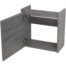 Тумба Cemento Grigio 49,4 см BelBagno Kraft KRAFT MINI-500/260-1A-SO-CG-L