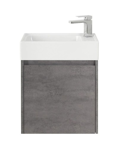 Тумба Cemento Grigio 49,4 см BelBagno Kraft KRAFT MINI-500/260-1A-SO-CG-R