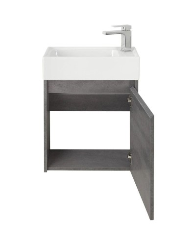 Тумба Cemento Grigio 49,4 см BelBagno Kraft KRAFT MINI-500/260-1A-SO-CG-R
