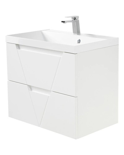 Тумба Bianco Opaco 69,6 см BelBagno Vittoria VITTORIA-700-2C-SO-BO-P