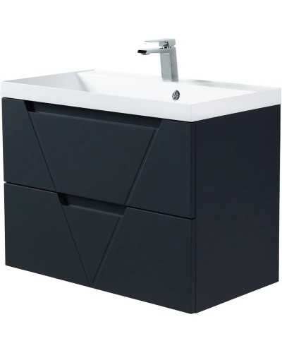 Тумба Grigio Opaco 69,6 см BelBagno Vittoria VITTORIA-700-2C-SO-GO-P