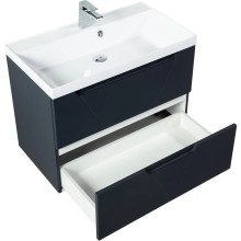 Тумба Grigio Opaco 69,6 см BelBagno Vittoria VITTORIA-700-2C-SO-GO-P