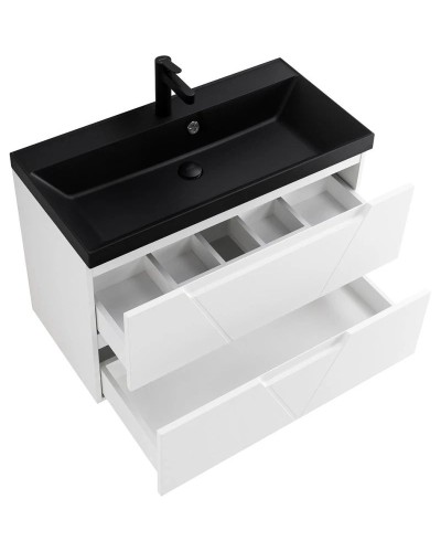 Тумба Bianco Lucido 79,6 см BelBagno Vittoria VITTORIA-800-2C-SO-BL-P