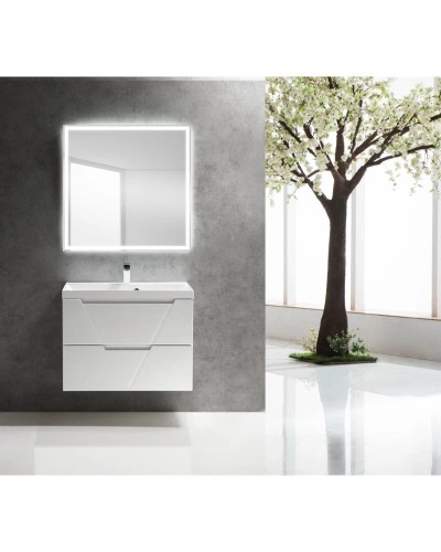 Тумба Bianco Lucido 79,6 см BelBagno Vittoria VITTORIA-800-2C-SO-BL-P