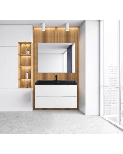 Тумба Bianco Opaco 79,6 см BelBagno Vittoria VITTORIA-800-2C-SO-BO-P