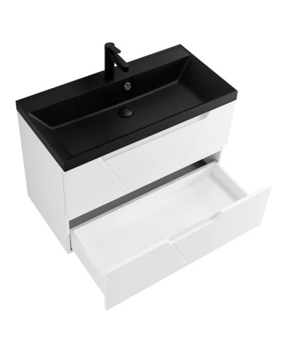 Тумба Bianco Opaco 79,6 см BelBagno Vittoria VITTORIA-800-2C-SO-BO-P