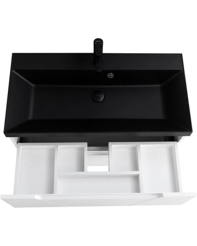 Тумба Bianco Opaco 79,6 см BelBagno Vittoria VITTORIA-800-2C-SO-BO-P