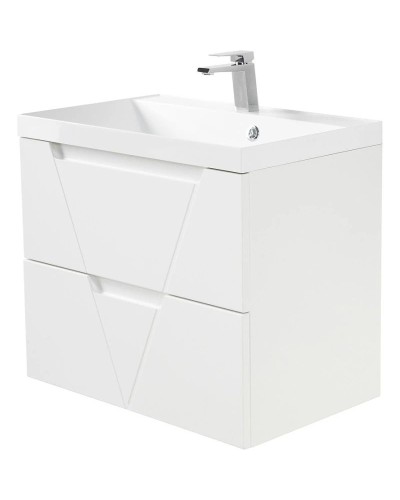 Тумба Bianco Opaco 79,6 см BelBagno Vittoria VITTORIA-800-2C-SO-BO-P