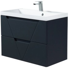 Тумба Grigio Opaco 79,6 см BelBagno Vittoria VITTORIA-800-2C-SO-GO-P