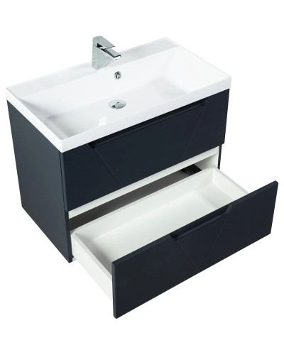 Тумба Grigio Opaco 79,6 см BelBagno Vittoria VITTORIA-800-2C-SO-GO-P