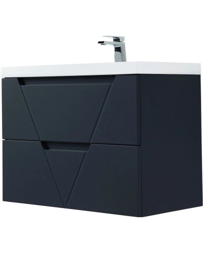 Тумба Grigio Opaco 79,6 см BelBagno Vittoria VITTORIA-800-2C-SO-GO-P