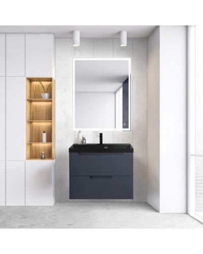 Тумба Grigio Opaco 79,6 см BelBagno Vittoria VITTORIA-800-2C-SO-GO-P