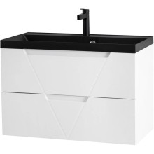 Тумба Bianco Lucido 89,6 см BelBagno Vittoria VITTORIA-900-2C-SO-BL-P