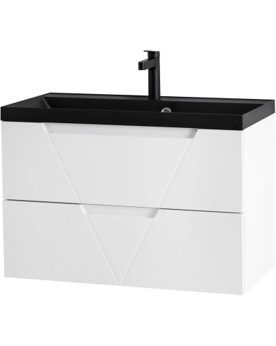 Тумба Bianco Lucido 89,6 см BelBagno Vittoria VITTORIA-900-2C-SO-BL-P