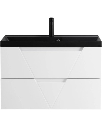 Тумба Bianco Opaco 89,6 см BelBagno Vittoria VITTORIA-900-2C-SO-BO-P