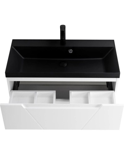 Тумба Bianco Opaco 89,6 см BelBagno Vittoria VITTORIA-900-2C-SO-BO-P