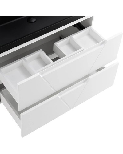 Тумба Bianco Opaco 89,6 см BelBagno Vittoria VITTORIA-900-2C-SO-BO-P