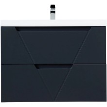 Тумба Grigio Opaco 89,6 см BelBagno Vittoria VITTORIA-900-2C-SO-GO-P