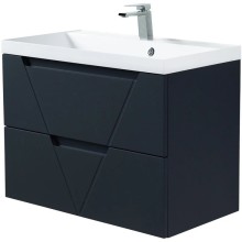 Тумба Grigio Opaco 89,6 см BelBagno Vittoria VITTORIA-900-2C-SO-GO-P