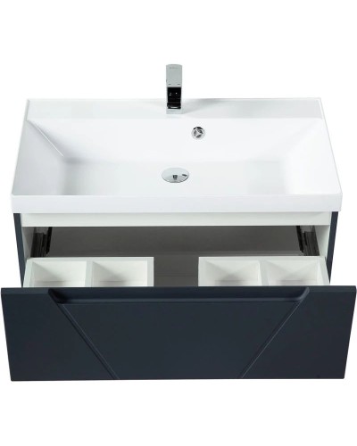 Тумба Grigio Opaco 89,6 см BelBagno Vittoria VITTORIA-900-2C-SO-GO-P