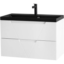 Тумба Bianco Lucido 99,6 см BelBagno Vittoria VITTORIA-1000-2C-SO-BL-P