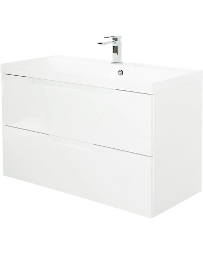 Тумба Bianco Opaco 99,6 см BelBagno Vittoria VITTORIA-1000-2C-SO-BO-P