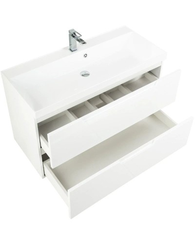 Тумба Bianco Opaco 99,6 см BelBagno Vittoria VITTORIA-1000-2C-SO-BO-P