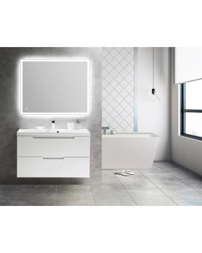 Тумба Bianco Opaco 99,6 см BelBagno Vittoria VITTORIA-1000-2C-SO-BO-P