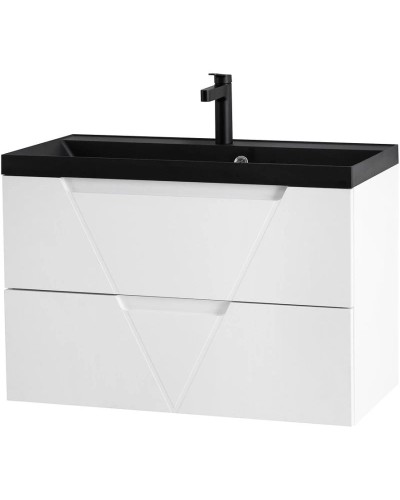 Тумба Bianco Opaco 99,6 см BelBagno Vittoria VITTORIA-1000-2C-SO-BO-P