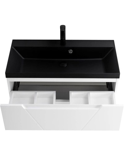 Тумба Bianco Opaco 99,6 см BelBagno Vittoria VITTORIA-1000-2C-SO-BO-P