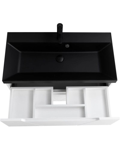 Тумба Bianco Opaco 99,6 см BelBagno Vittoria VITTORIA-1000-2C-SO-BO-P