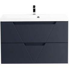 Тумба Grigio Opaco 99,6 см BelBagno Vittoria VITTORIA-1000-2C-SO-GO-P