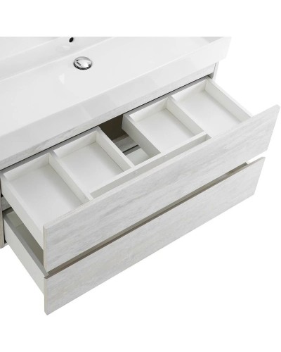 Тумба Legno Bianco 99,7 см Cezares Molveno MOLVENO 46-100-2C-SO-LB