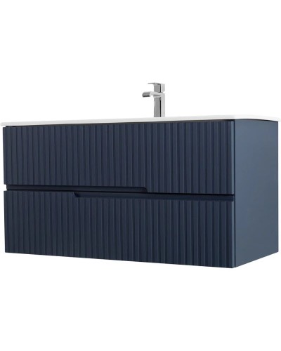 Тумба Grafito 77 см Cezares Duet DUET-800-2C-SO-GR-P