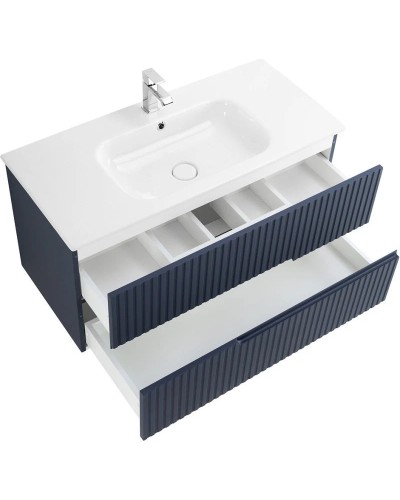 Тумба Grafito 77 см Cezares Duet DUET-800-2C-SO-GR-P