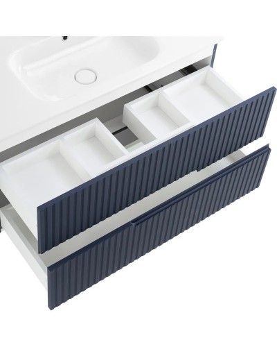 Тумба Grafito 77 см Cezares Duet DUET-800-2C-SO-GR-P