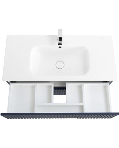 Тумба Grafito 77 см Cezares Duet DUET-800-2C-SO-GR-P