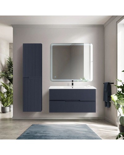 Тумба Grafito 77 см Cezares Duet DUET-800-2C-SO-GR-P