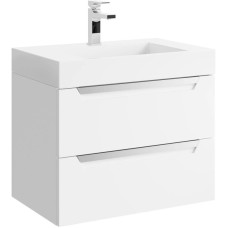 Тумба белый матовый 69,8 см Aqwella 5 Stars Cube CUB0107W