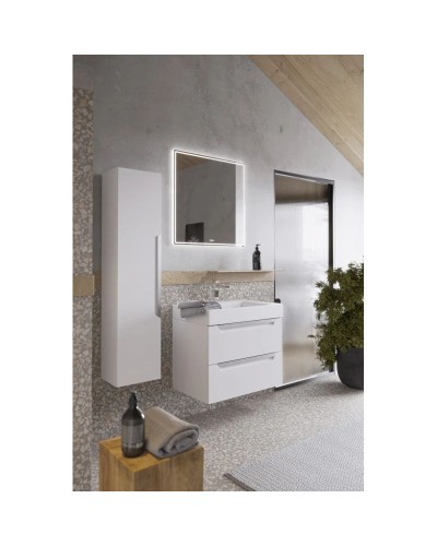 Тумба белый матовый 69,8 см Aqwella 5 Stars Cube CUB0107W