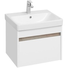 Тумба белый глянец/ясень шимо 53,2 см Акватон Марти 1A263201MY010