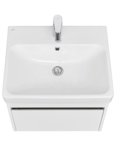 Тумба белый глянец/ясень шимо 53,2 см Акватон Марти 1A263201MY010